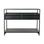 Console DKD Home Decor 8424001831364 Noir Multicouleur Métal Verre 100 x 40 x 76 cm de DKD Home Decor, Tables - Réf : S302317...