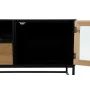 TV furniture DKD Home Decor Black Wood Metal Crystal (140 x 40 x 50 cm) by DKD Home Decor, TV tables and stands - Ref: S30231...