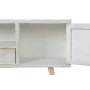 Mueble de TV DKD Home Decor Blanco Madera Bambú (140 x 40 x 51 cm) de DKD Home Decor, Mesas y soportes para TV - Ref: S302319...