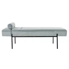 Chaise Longue DKD Home Decor Schwarz Himmelsblau Metall 140 x 59 x 42 cm von DKD Home Decor, Stühle - Ref: S3023250, Preis: 1...