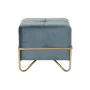 Banquette DKD Home Decor 8424001850921 Bleu Multicouleur Doré Mousse Métal Bois MDF 42 x 42 x 38 cm de DKD Home Decor, Chaise...