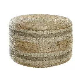 Reposapiés DKD Home Decor Fibra Natural Hierba marina (65 x 65 x 39 cm) de DKD Home Decor, Otomanas y reposapiés - Ref: S3023...