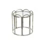 Table d'appoint DKD Home Decor Verre Argenté Métal (55 x 55 x 55 cm) de DKD Home Decor, Tables - Réf : S3023344, Prix : 238,6...