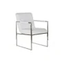 Silla DKD Home Decor Poliéster Acero Blanco (56 x 68 x 92 cm) de DKD Home Decor, Sillas - Ref: S3023346, Precio: 201,40 €, De...