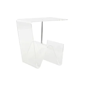 Mesa de Centro DKD Home Decor Metal Transparente Acrílico (40 x 30 x 44 cm) de DKD Home Decor, Jogos de móveis - Ref: S302336...