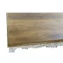 Dining Table DKD Home Decor Aged finish White Multicolour Natural Wood Mango wood 120 x 61 x 49 cm by DKD Home Decor, Coffee ...