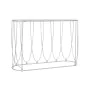 Consola DKD Home Decor Plateado Metal Blanco Mármol 115 x 35 x 78 cm de DKD Home Decor, Mesas - Ref: S3023485, Precio: 231,16...