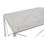 Consola DKD Home Decor Blanco Plateado Metal Mármol 100 x 33 x 78 cm de DKD Home Decor, Mesas - Ref: S3023488, Precio: 198,39...