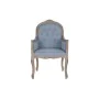 Chaise de Salle à Manger DKD Home Decor Bleu Naturel 30 x 40 cm 62 x 55 x 100 cm 63,5 x 50 x 102 cm de DKD Home Decor, Chaise...