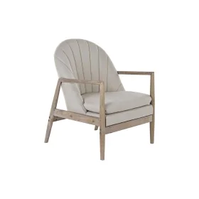 Siège DKD Home Decor Beige Sapin 69 x 68 x 89 cm de DKD Home Decor, Chaises - Réf : S3023620, Prix : 316,69 €, Remise : %