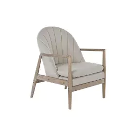 Butaca DKD Home Decor Beige Abeto 69 x 68 x 89 cm de DKD Home Decor, Sillas - Ref: S3023620, Precio: 316,69 €, Descuento: %