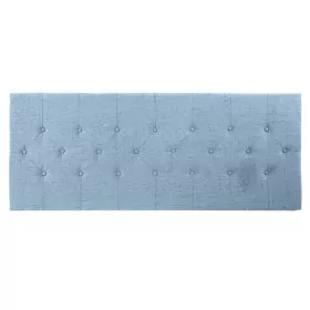 Headboard DKD Home Decor Blue Rubber wood 160 x 7 x 65 cm by DKD Home Decor, Beds, structures and bases - Ref: S3023645, Pric...