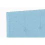 Headboard DKD Home Decor Blue Rubber wood 160 x 7 x 65 cm by DKD Home Decor, Beds, structures and bases - Ref: S3023645, Pric...