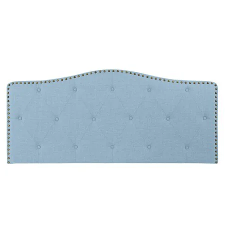 Tête de lit DKD Home Decor Bleu Beige Celeste Bois d'hévéa 146 x 6 x 68 cm de DKD Home Decor, Lits, structures et bases - Réf...