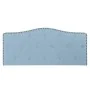 Cabeceira de Cama DKD Home Decor Azul Bege Celeste Madeira da borracha 146 x 6 x 68 cm de DKD Home Decor, Camas, estruturas e...