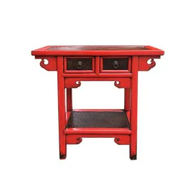 Console DKD Home Decor Métal Brun foncé 85 x 35 x 80 cm de DKD Home Decor, Tables - Réf : S3023649, Prix : 439,29 €, Remise : %