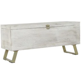 Chest DKD Home Decor Wood Metal (116 x 40 x 50 cm) by DKD Home Decor, Trunks - Ref: S3023677, Price: 294,14 €, Discount: %