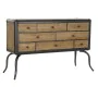 Caisson à Tiroirs DKD Home Decor Sapin Métal (129 x 42 x 79 cm) de DKD Home Decor, Commodes - Réf : S3023706, Prix : 399,93 €...