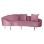 Sofa DKD Home Decor Pink Golden Metal Polyester (210 x 120 x 84 cm) by DKD Home Decor, Sofas & Couches - Ref: S3023746, Price...