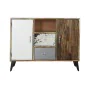 Buffet DKD Home Decor Métal Bois de manguier (140 x 40 x 111 cm) de DKD Home Decor, Buffets, crédences et vaisseliers - Réf :...