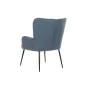 Fauteuil DKD Home Decor Bleu Noir Métal 70 x 60 x 84 cm de DKD Home Decor, Chaises - Réf : S3023871, Prix : 193,37 €, Remise : %