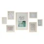 Porte photos mural DKD Home Decor 32,5 x 1,5 x 45 cm Verre Naturel Vert Bois MDF Scandinave de DKD Home Decor, Cadres muraux ...