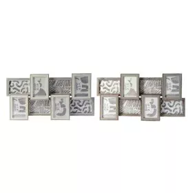 Cadre photo DKD Home Decor 60 x 3 x 32 cm Verre Gris Marron Bois MDF Urbaine (2 Unités) de DKD Home Decor, Cadres muraux et d...