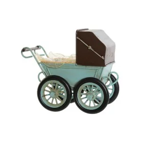 Figura Decorativa DKD Home Decor MO-186345 Azul Marrón Coche Vintage 19 x 11 x 16,5 cm de DKD Home Decor, Adornos - Ref: S302...