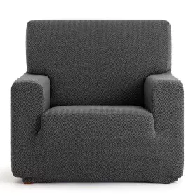 Armchair slipcovers Eysa JAZ Dark grey 70 x 120 x 130 cm by Eysa, Armchairs - Ref: D1606331, Price: 45,54 €, Discount: %