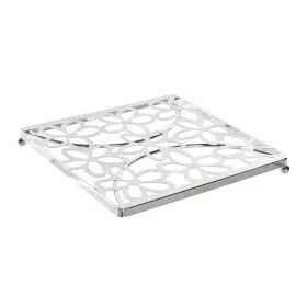 Table Mat DKD Home Decor Silver Metal Plastic 18 x 18 x 1,5 cm by DKD Home Decor, Place Mats - Ref: S3025714, Price: 4,59 €, ...