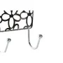 Perchero para Puertas DKD Home Decor Plateado Metal Plástico Flores 32 x 10 x 19 cm de DKD Home Decor, Percheros - Ref: S3025...