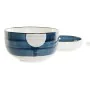 Set de Sushi DKD Home Decor 34 x 29,5 x 7,3 cm Porcelana Azul Blanco Oriental (34 x 29,5 x 7,3 cm) de DKD Home Decor, Platos ...