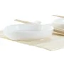 Sushi-Set DKD Home Decor Bambus Kunststoff Steingut Weiß natürlich Orientalisch 28,8 x 19,8 x 3 cm (7 Stücke) (28,8 x 19,8 x ...