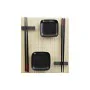 Sushi Set DKD Home Decor Black Natural Metal Bamboo Stoneware Oriental 30 x 40 cm 27,8 x 17,8 x 3 cm (7 Pieces) (27,8 x 17,8 ...