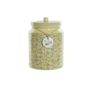 Tin DKD Home Decor Flowers 15,5 x 15,5 x 21 cm (2 Units) by DKD Home Decor, Food storage - Ref: S3025821, Price: 27,08 €, Dis...