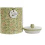 Tin DKD Home Decor Flowers 15,5 x 15,5 x 21 cm (2 Units) by DKD Home Decor, Food storage - Ref: S3025821, Price: 27,08 €, Dis...