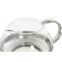 Bule DKD Home Decor Prateado Aço inoxidável Cristal Plástico 18 x 14 x 12 cm de DKD Home Decor, Chaleiras de chá quente - Ref...