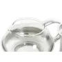 Bule DKD Home Decor Prateado Aço inoxidável Cristal Plástico 600 ml 15 x 12 x 12 cm de DKD Home Decor, Chaleiras de chá quent...