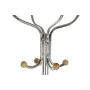 Hat stand DKD Home Decor Silver Steel Rubber wood (45 x 42 x 180 cm) by DKD Home Decor, Coat Racks - Ref: S3026304, Price: 82...