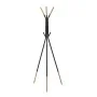 Hat stand DKD Home Decor Black Natural Steel Plastic Loft 65 x 65 x 179 cm by DKD Home Decor, Coat Racks - Ref: S3026307, Pri...