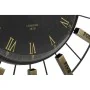 Horloge Murale DKD Home Decor Verre Argenté Noir Doré Fer 70 x 7 x 70 cm (2 Unités) de DKD Home Decor, Pendules murales - Réf...