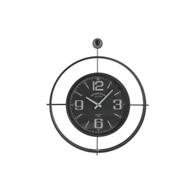 Horloge Murale DKD Home Decor Noir Verre Fer 64 x 9 x 73 cm de DKD Home Decor, Pendules murales - Réf : S3026685, Prix : 53,5...