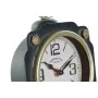 Orologio da Tavolo DKD Home Decor Nero Dorato Cristallo Ferro Vintage 15,5 x 8,5 x 32 cm di DKD Home Decor, Orologi da scriva...