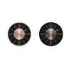 Wall Clock DKD Home Decor Black Copper Silver Aluminium Plastic Modern 30 x 4 x 30 cm (2 Units) by DKD Home Decor, Wall Clock...