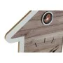 Relógio de Parede DKD Home Decor 32 x 5 x 56 cm Natural Branco Plástico Casa Madeira MDF (2 Unidades) de DKD Home Decor, Reló...