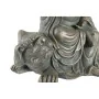 Figura Decorativa DKD Home Decor 38 x 25 x 43 cm Negro Dorado Buda Gris oscuro Oriental Moderno de DKD Home Decor, Adornos - ...