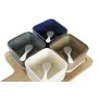 Conjunto para Aperitivos DKD Home Decor 27 x 20 x 1,3 cm Porcelana Bege Azul Castanho Verde Moderno de DKD Home Decor, Traves...