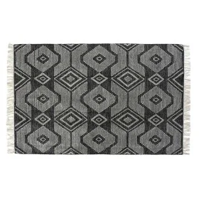 Tapis DKD Home Decor Blanc Noir Coton (160 x 230 x 1 cm) de DKD Home Decor, Tapis - Réf : S3027189, Prix : 90,92 €, Remise : %