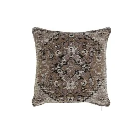 Cushion DKD Home Decor Plastic White Brown Black Rectangular Squared Arab 45 x 12 x 45 cm by DKD Home Decor, Cushions - Ref: ...