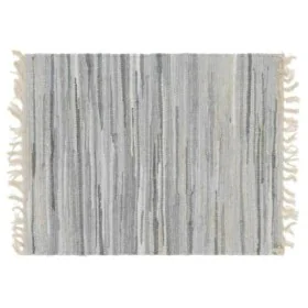 Tappeto DKD Home Decor Cotone Pelle Indiano (160 x 230 x 1 cm) di DKD Home Decor, Tappeti - Rif: S3027318, Prezzo: 60,00 €, S...